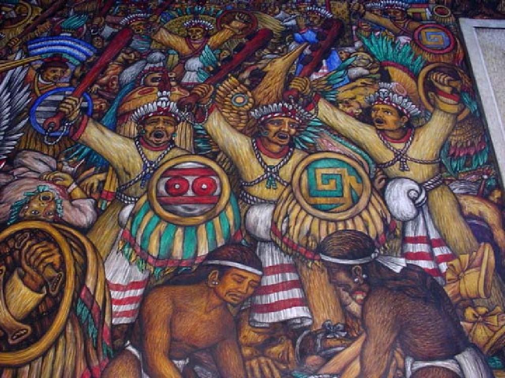 Murales del palacio de gobierno de estado de tlaxcala