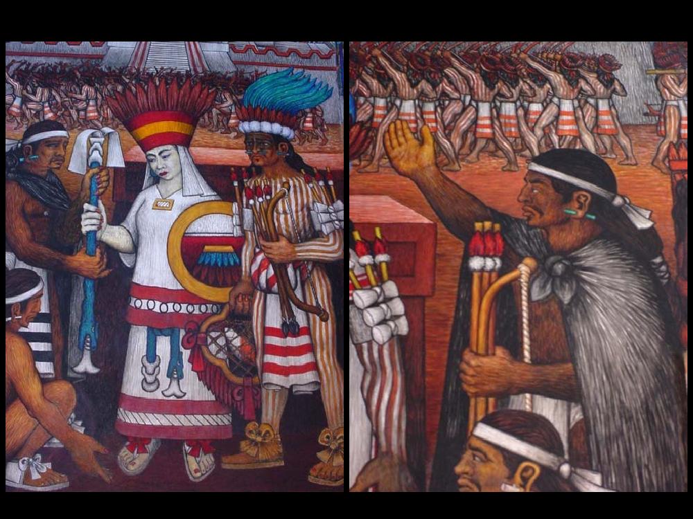 Murales del palacio de gobierno de estado de tlaxcala