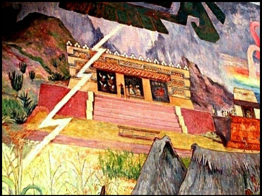 Murales del palacio de gobierno de oaxaca